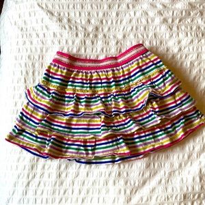 Boden girls ruffle skort, like new, size 6-7y
